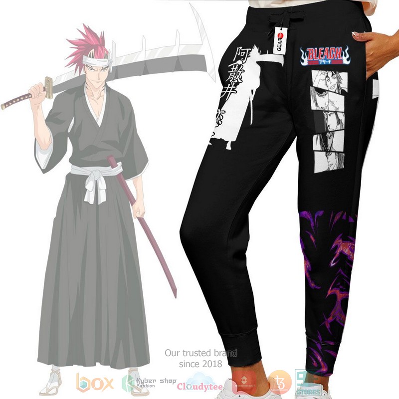 Renji_Abarai_Anime_Bleach_Jogger_longpants_1