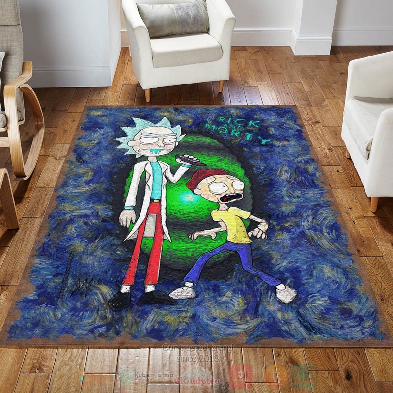 Rick_And_Morty_Area_Rugs_1