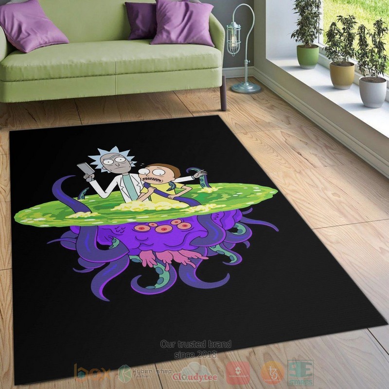 Rick_And_Morty_Portal_Area_Rugs_1