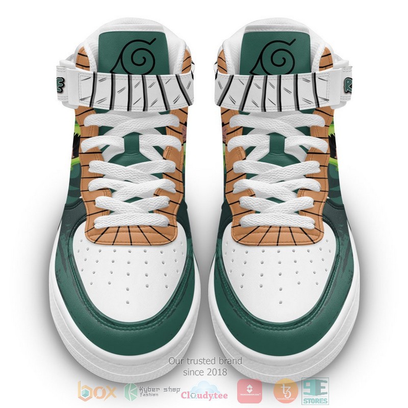Rock_Lee_Eight_Gates_Naruto_Anime_High_Air_Force_Shoes_1