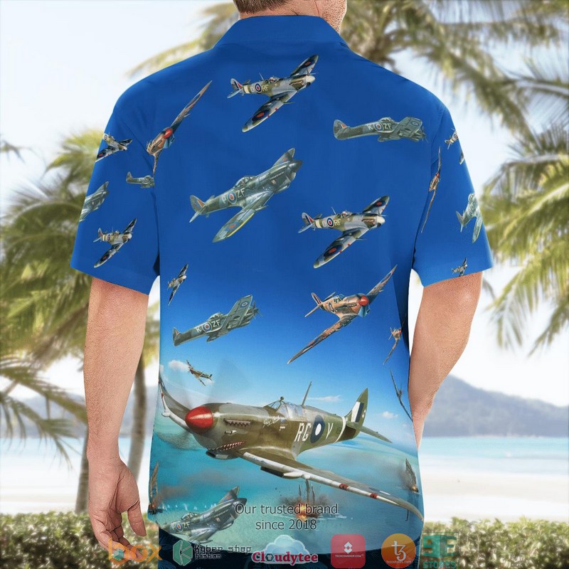 Royal_Air_Force_Supermarine_Spitfire_Hawaii_3D_Shirt_1