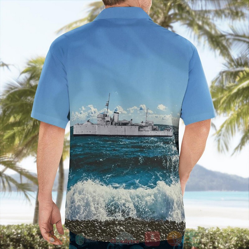 Royal_Canadian_Navy_HMCS_Chignecto_J160_Bangor-class_Minesweeper_Hawaiian_Shirt_1
