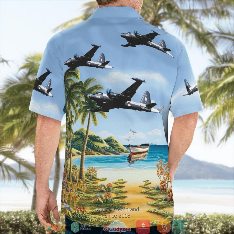 Royal_Netherlands_Navy_Lockheed_P2V-7S_Neptune_3D_Hawaii_Shirt_1