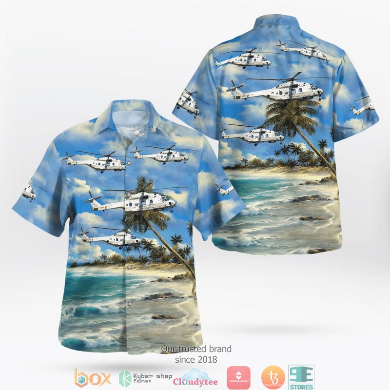Royal_Netherlands_Navy_NH_Industries_NH-90NFH_3D_Hawaii_Shirt
