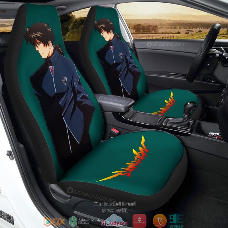 Ryoji_Kaji_Neon_Genesis_Evangelion_Anime_Car_Seat_Cover