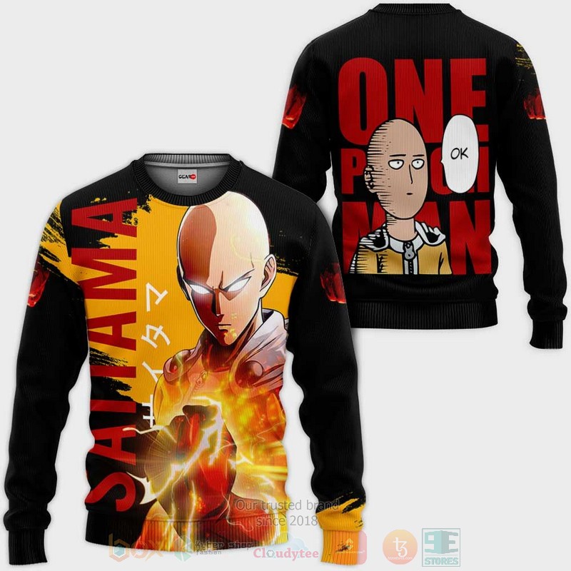 Saitama_Funny_and_Cool_One-Punch_Man_Anime_3D_Hoodie_Bomber_Jacket_1