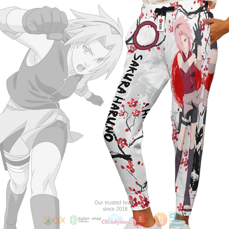 Sakura_Haruno_Naruto_Anime_Japan_Style_Jogger_longpants_1