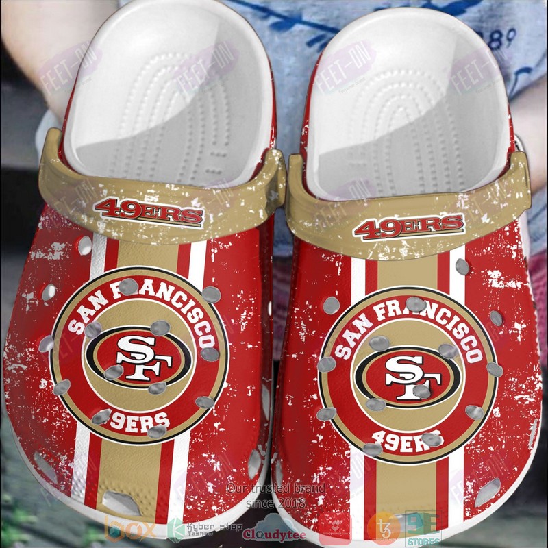 San_Francisco_49ers_NFL_logo_crocs_crocband_clog