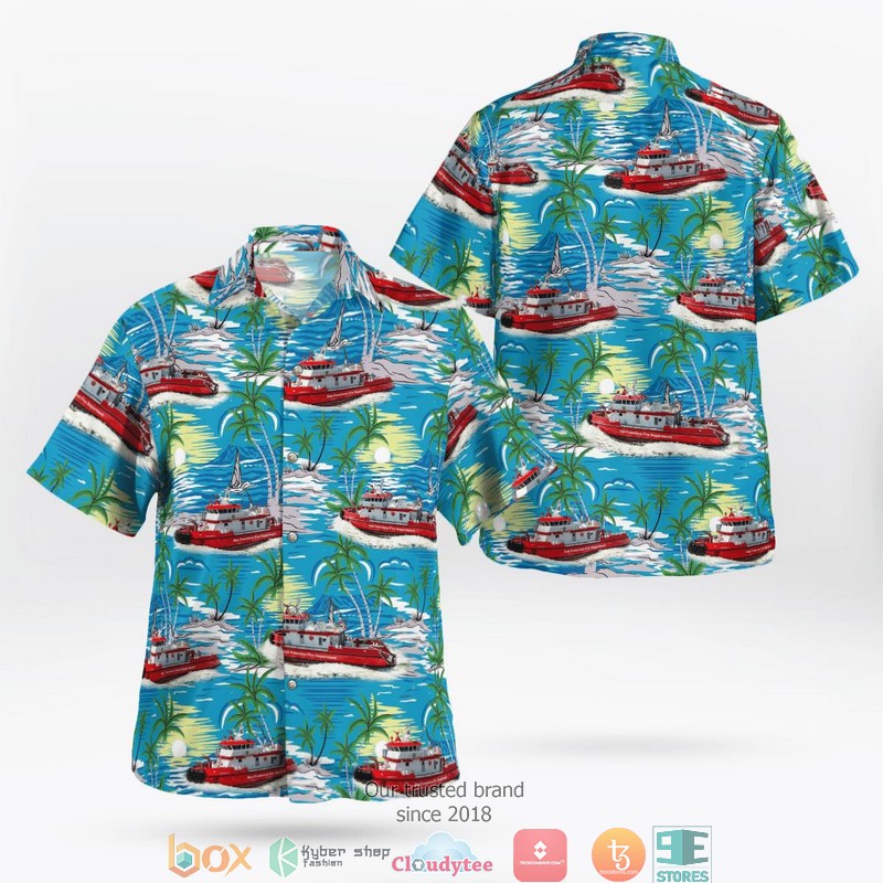 San_Francisco_Fire_Department_Fireboat_Hawaii_3D_Shirt