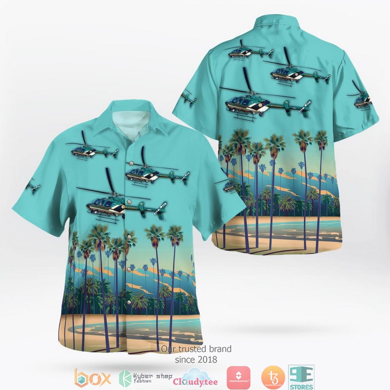 Santa_Rosa_California_Sonoma_County_Sheriffs_Office_Bell_407GXP_Henry_1_Hawaii_3D_Shirt