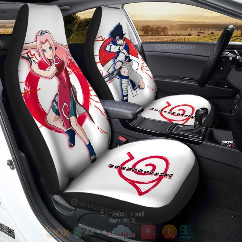 Sasuke_and_Sakura_Naruto_Anime_Car_Seat_Cover