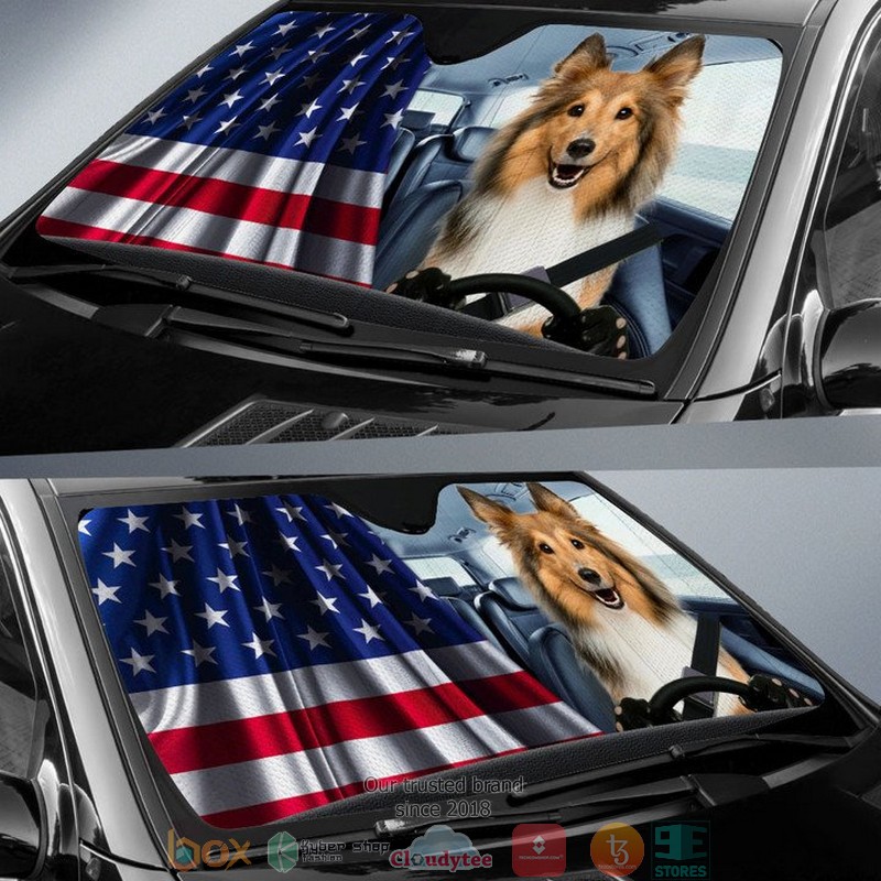 Shetland_Sheepdog_And_American_Flag_Independent_Day_Car_Sunshade_1