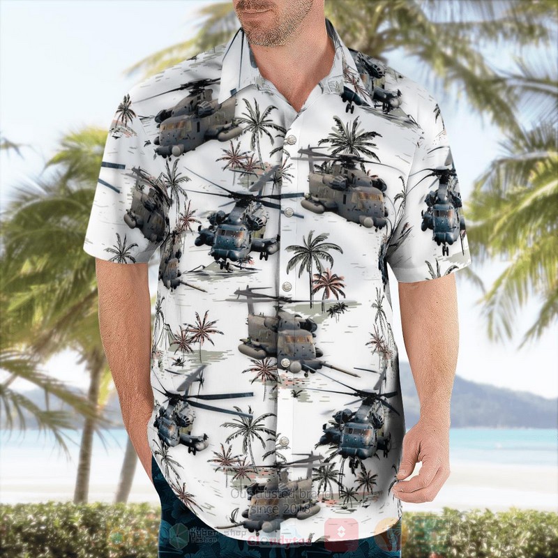BEST Sikorsky MH-53 Pave Low palm tree white Hawaii Shirt - Express ...