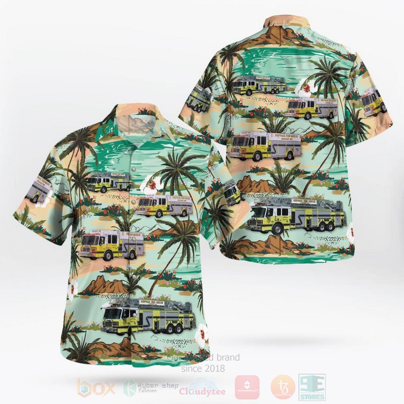 Skippack_Fire_Company_Pennsylvania_Hawaiian_Shirt