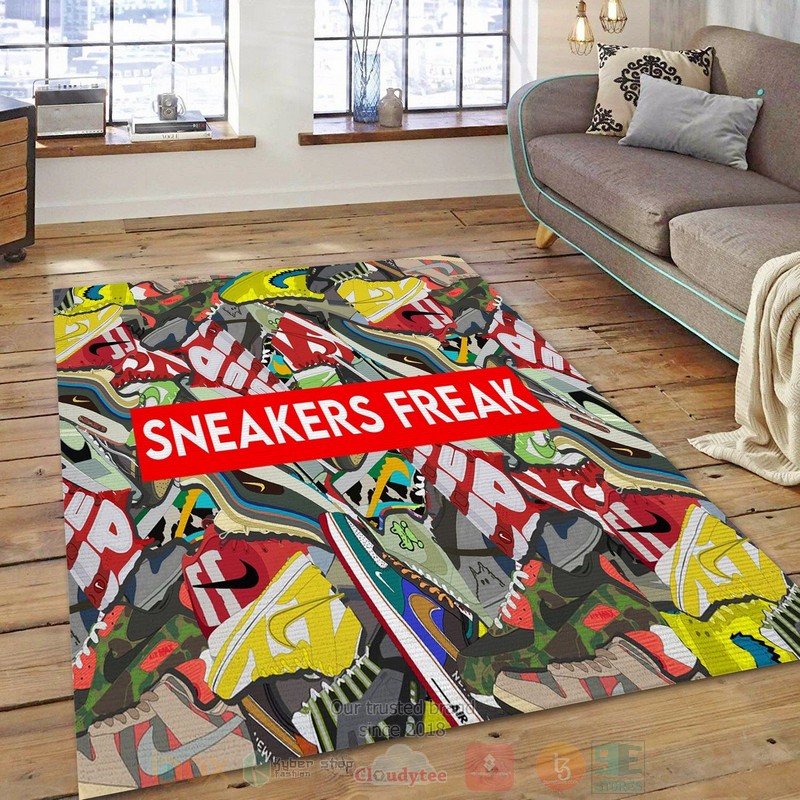 Sneakers_Freak_Fashion_Logo_Area_Rugs