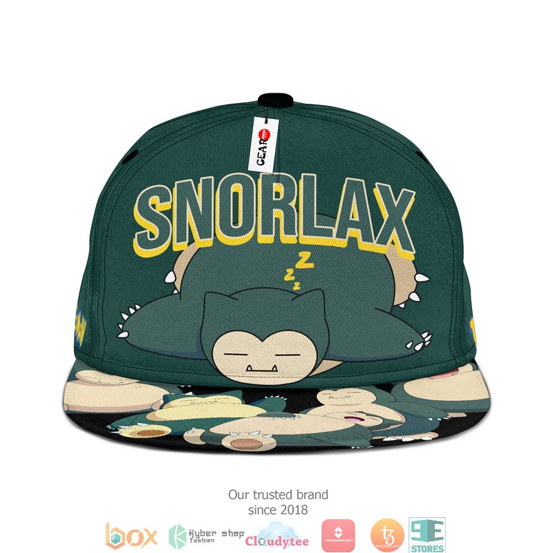 Snorlax_Pokemon_Anime_Gifts_for_Otaku_Snapback_hat