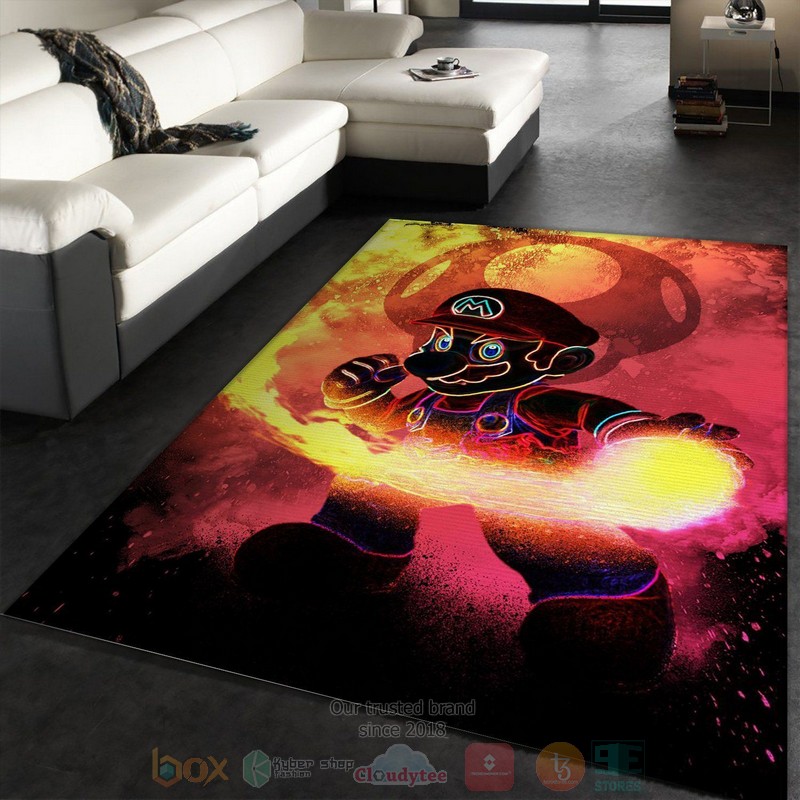Soul_of_The_Red_Plumber_Area_Rugs