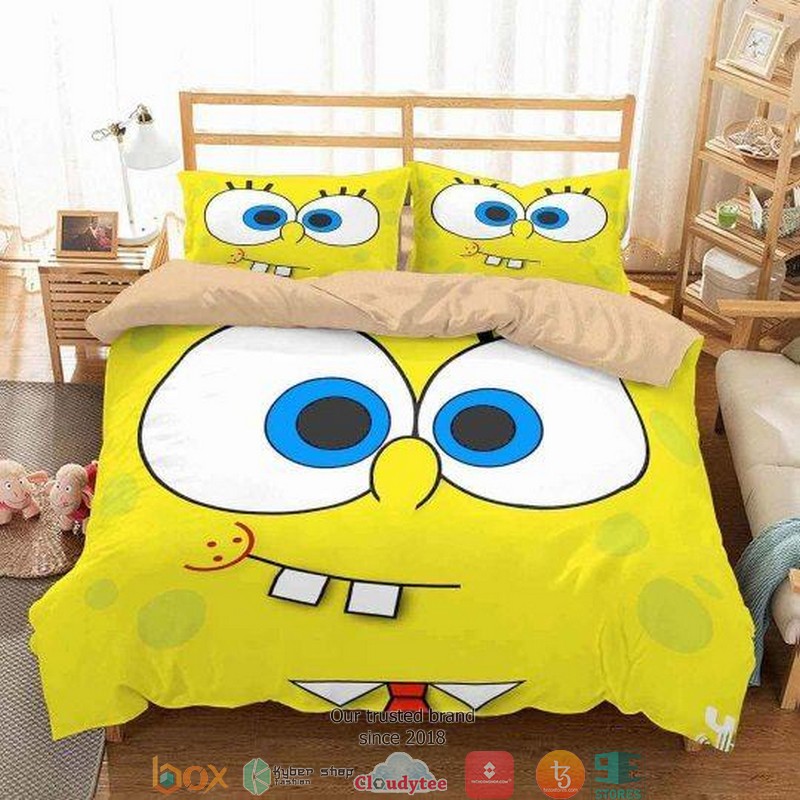 Spongebob_Squarepants_Face_Duvet_Cover_Bedroom_Set
