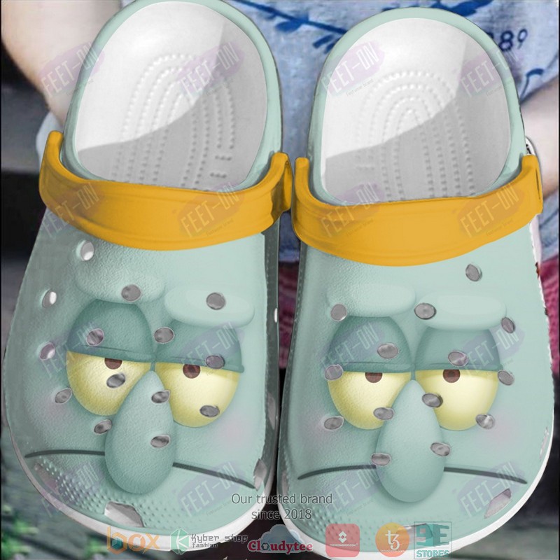 Squidward_Tentacles_Crocband_Crocs_Clog_Shoes