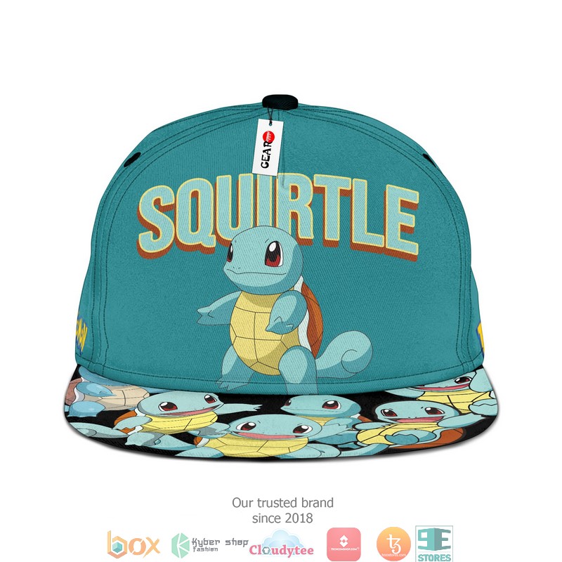 Squirtle_Pokemon_Anime_Gift_For_Otaku_Snapback_hat