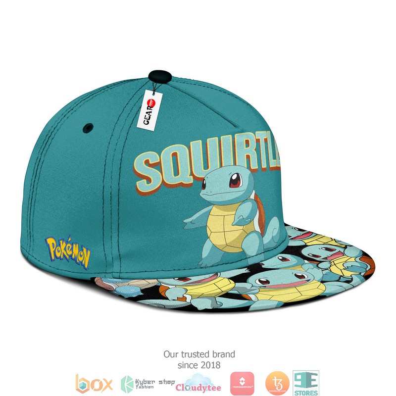 Squirtle_Pokemon_Anime_Gift_For_Otaku_Snapback_hat_1