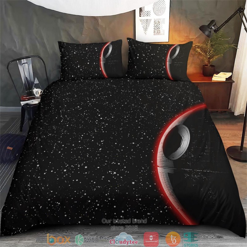 Star_Space_Black_Red_Galaxy_Bedding_Set