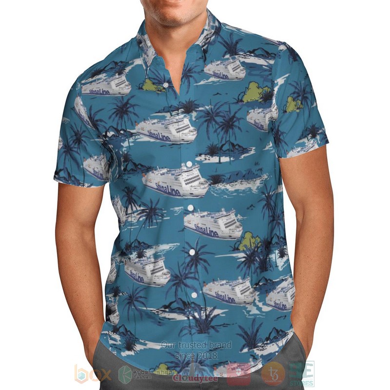 Stena_Line_MS_Stena_Scandinavica_Blue_Hawaiian_Shirt_1