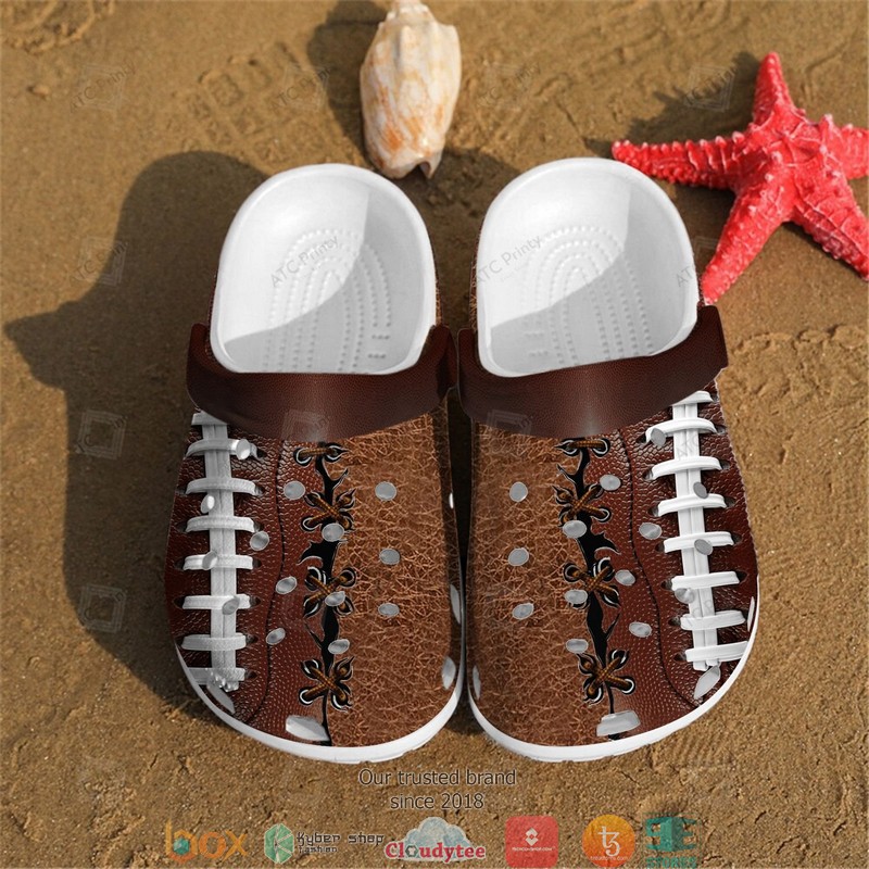 Stitch_leather_brown_Crocband_Clogs