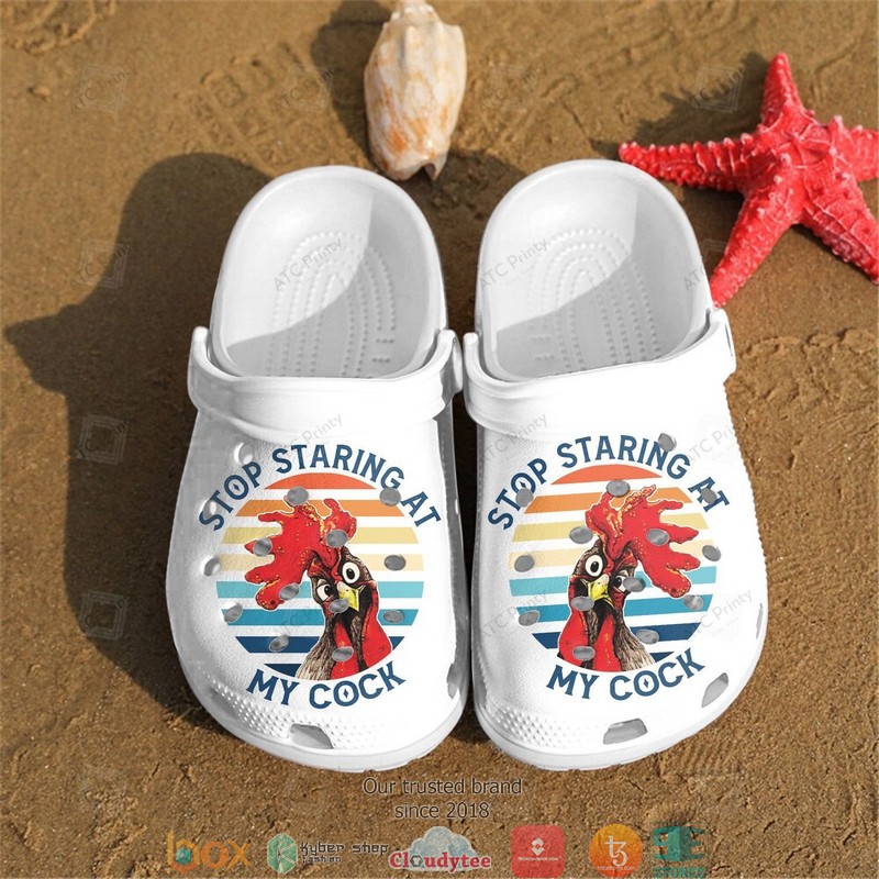 Stop_Staring_At_my_cock_Crocband_Clogs