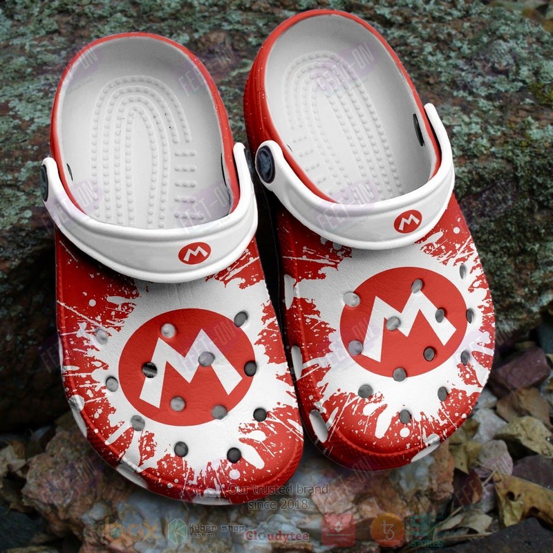 Super_Mario_Red-White_Crocband_Crocs_Clog_Shoes