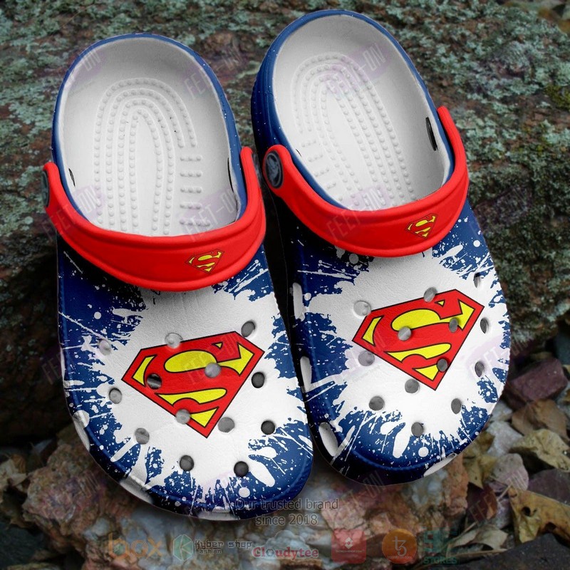 Superman_logo_Crocband_Crocs_Clog_Shoes