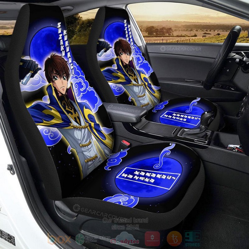 Suzaku_Kururugi_Code_Geass_Anime_Car_Seat_Cover