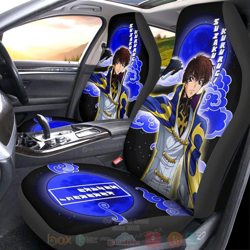 Suzaku_Kururugi_Code_Geass_Anime_Car_Seat_Cover_1