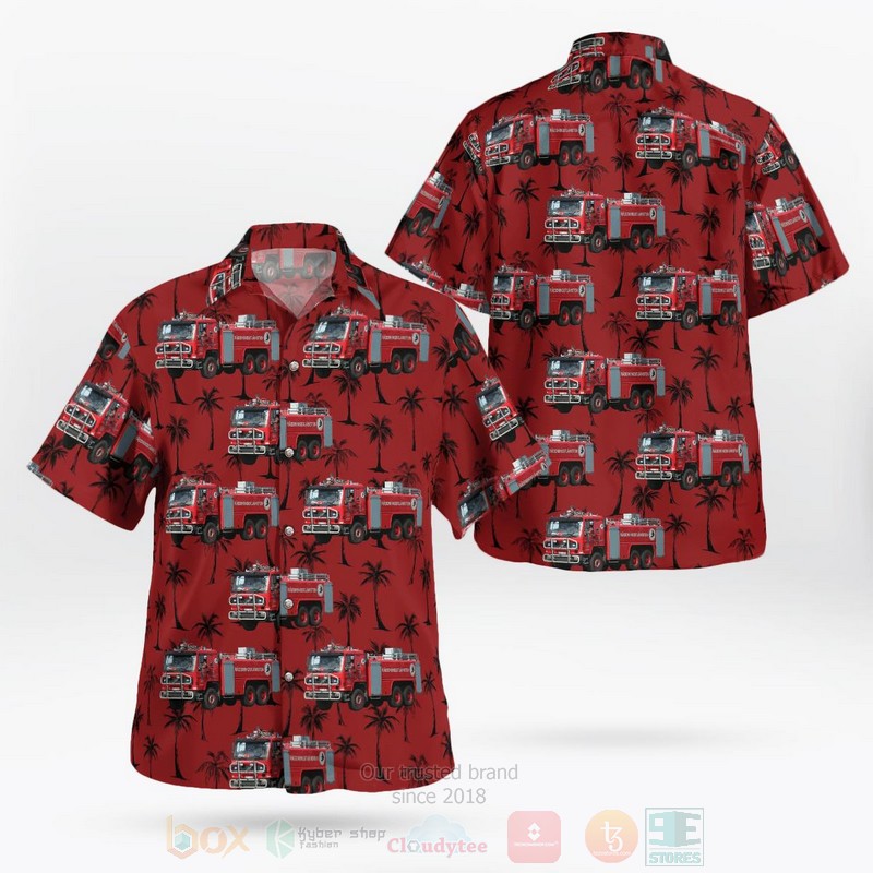 Sweden_Gothenburg_Airport_Fire_Truck_Hawaiian_Shirt