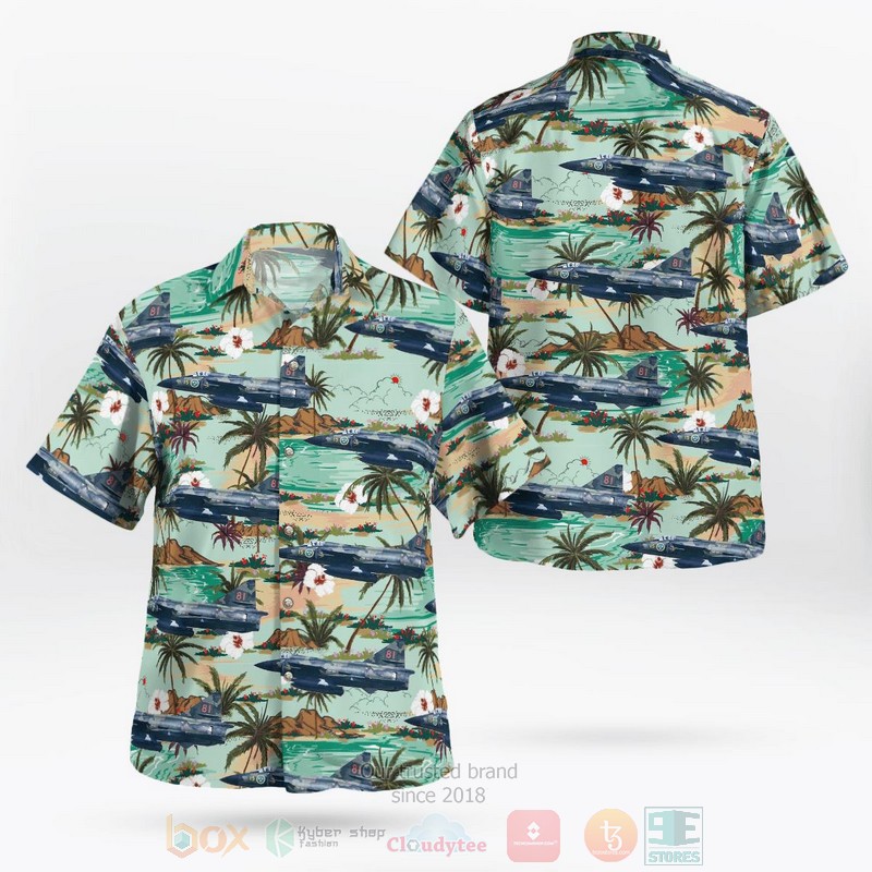 Swedish_Air_Force_Saab_37_Viggen_Hawaiian_Shirt