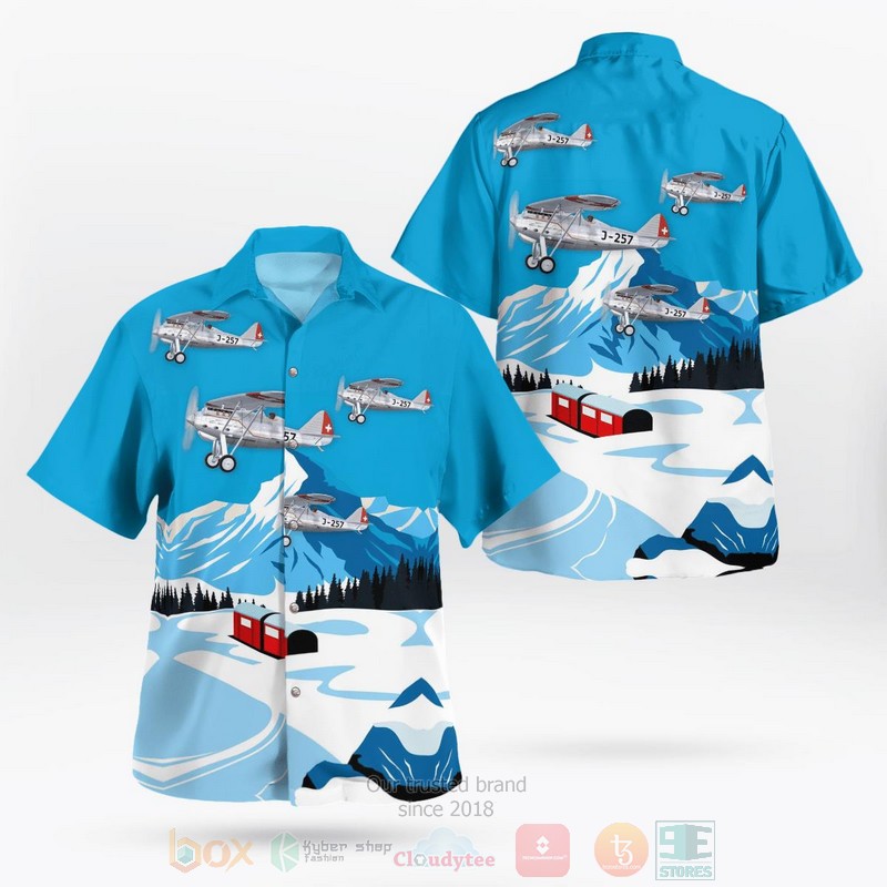 Swiss_Air_Force_Dewoitine_D.27_Hawaiian_Shirt