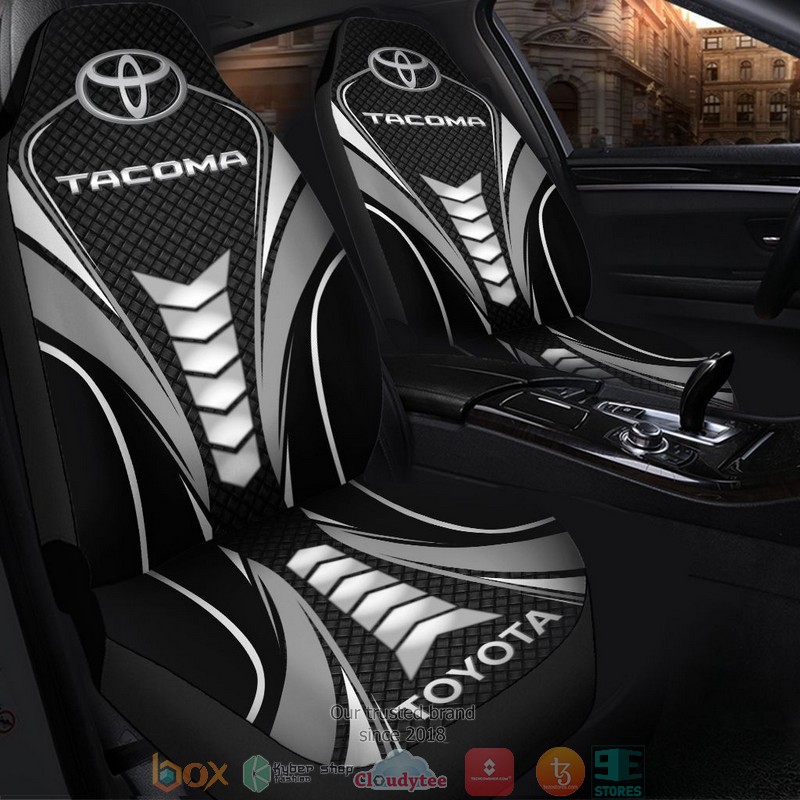 Tacoma_logo_grey_black_Car_Seat_Covers_1