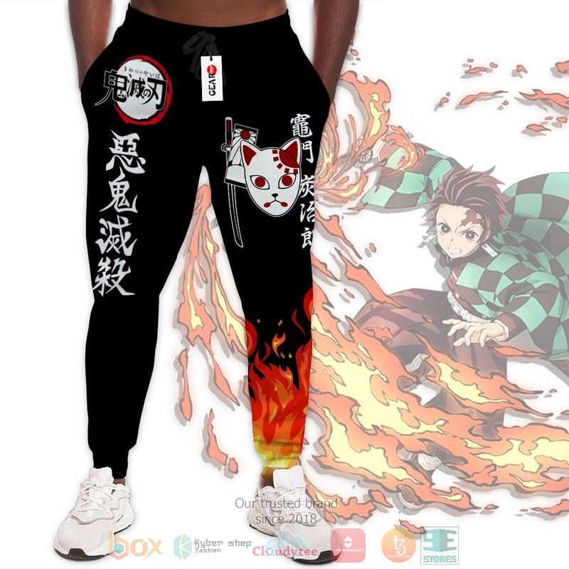 Tanjiro_Fire_Anime_Kimetsu_Jogger_longpants_1