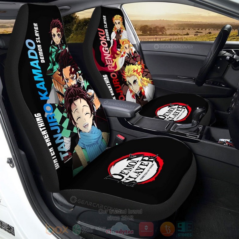 Tanjiro_and_Rengoku_Demon_Slayer_Anime_Car_Seat_Cover