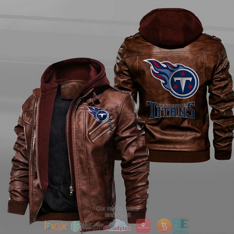 Tennessee_Titans_Black_Brown_Leather_Jacket_1