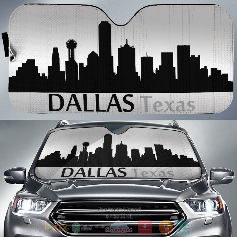 Texas_Dallas_Skyline_Car_Sunshade