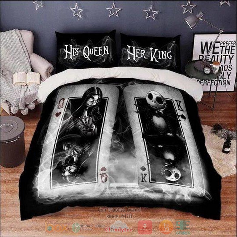 The_Nightmare_Before_Christmas_His_Queen_Her_King_Bedding_Set