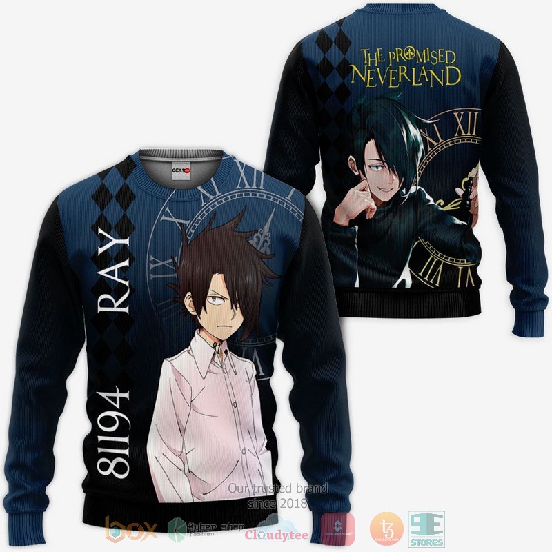 The_Promised_Neverland_Ray_Anime_3D_Hoodie_Bomber_Jacket_1