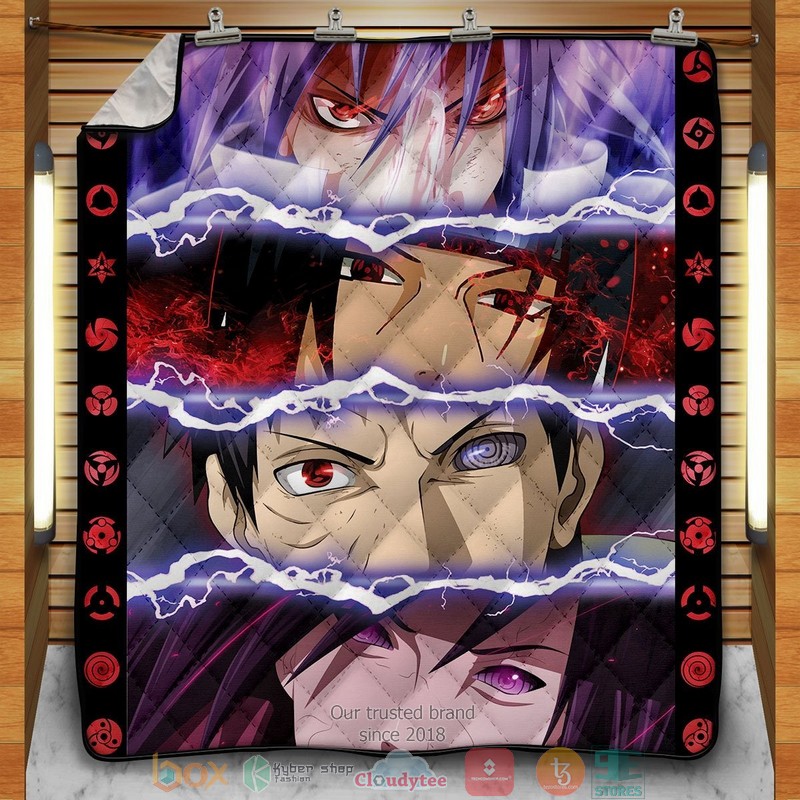 The_Uchiha_Naruto_Quilt_Blanket