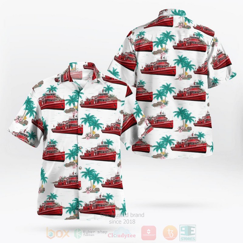 The_fireboat_Edward_M._Cotter_Buffalo_Fire_Department_Hawaiian_Shirt