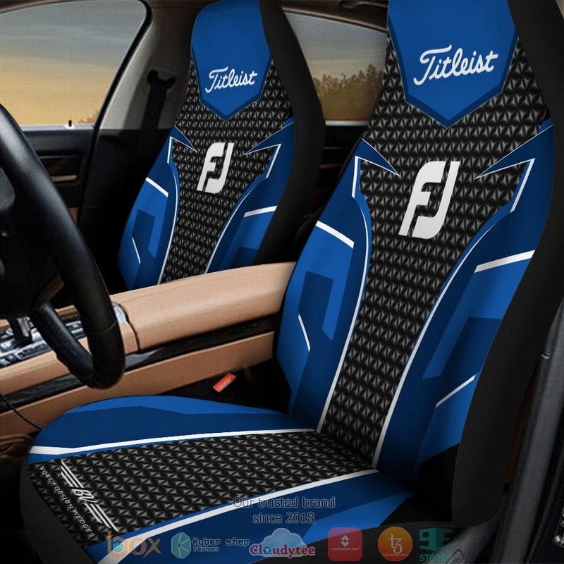 Titleist_Blue_Car_Seat_Covers