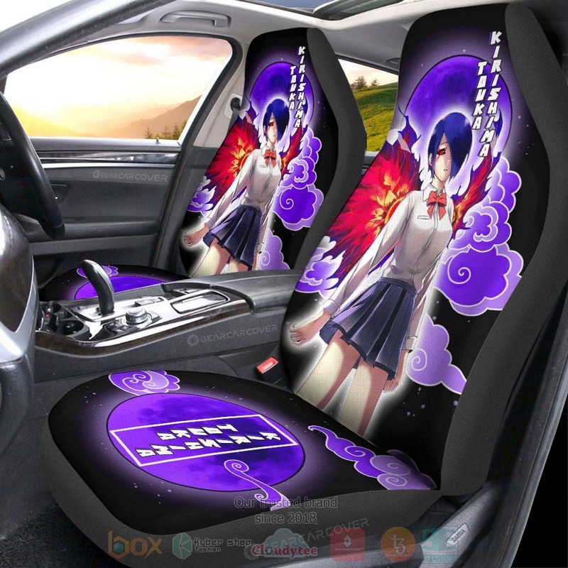 Touka_Kirishima_Tokyo_Ghoul_Anime_Car_Seat_Cover_1