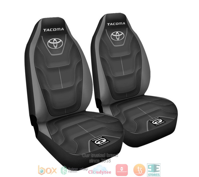 Toyota_Tacoma_Grey_Car_Seat_Covers_1