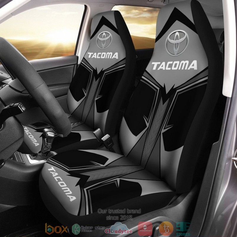 Toyota_Tacoma_Grey_black_Car_Seat_Covers