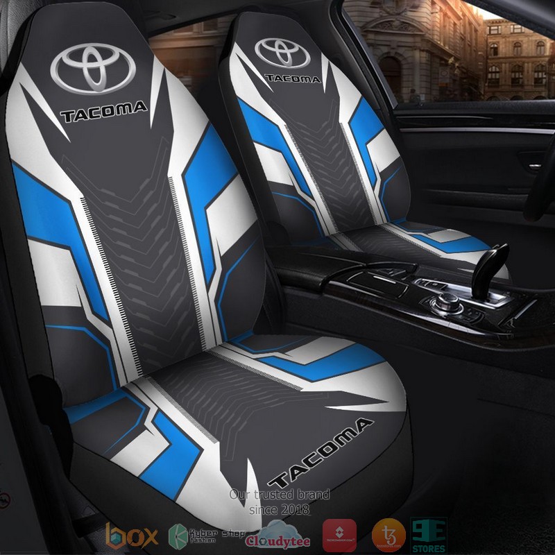 Toyota_Tacoma_grey_white_Car_Seat_Covers_1